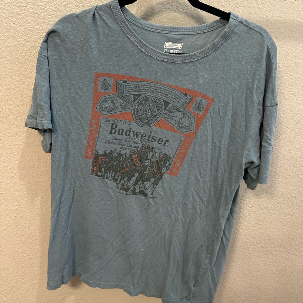 Budweiser Blue Graphic Tee
